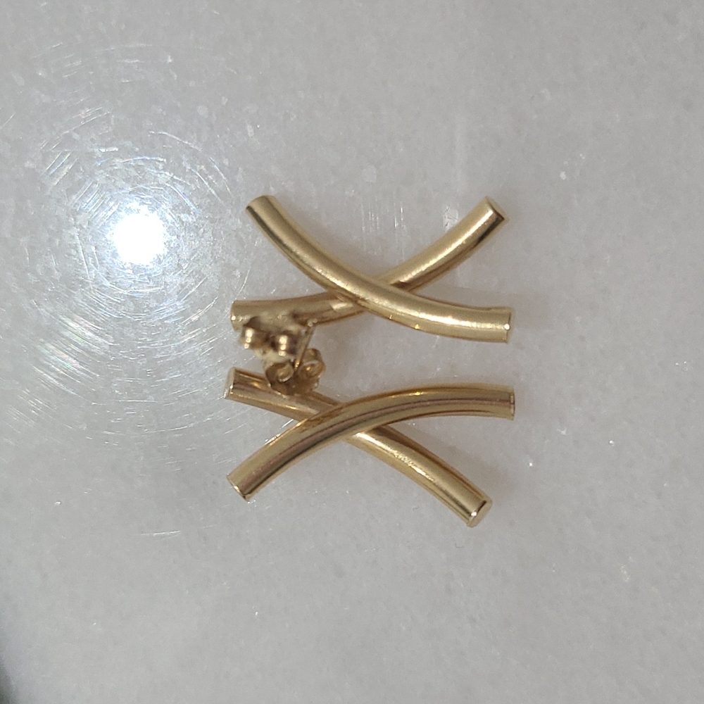 Tiffany Paloma Picasso 18k earrings Vintage! - Picture 3 of 3